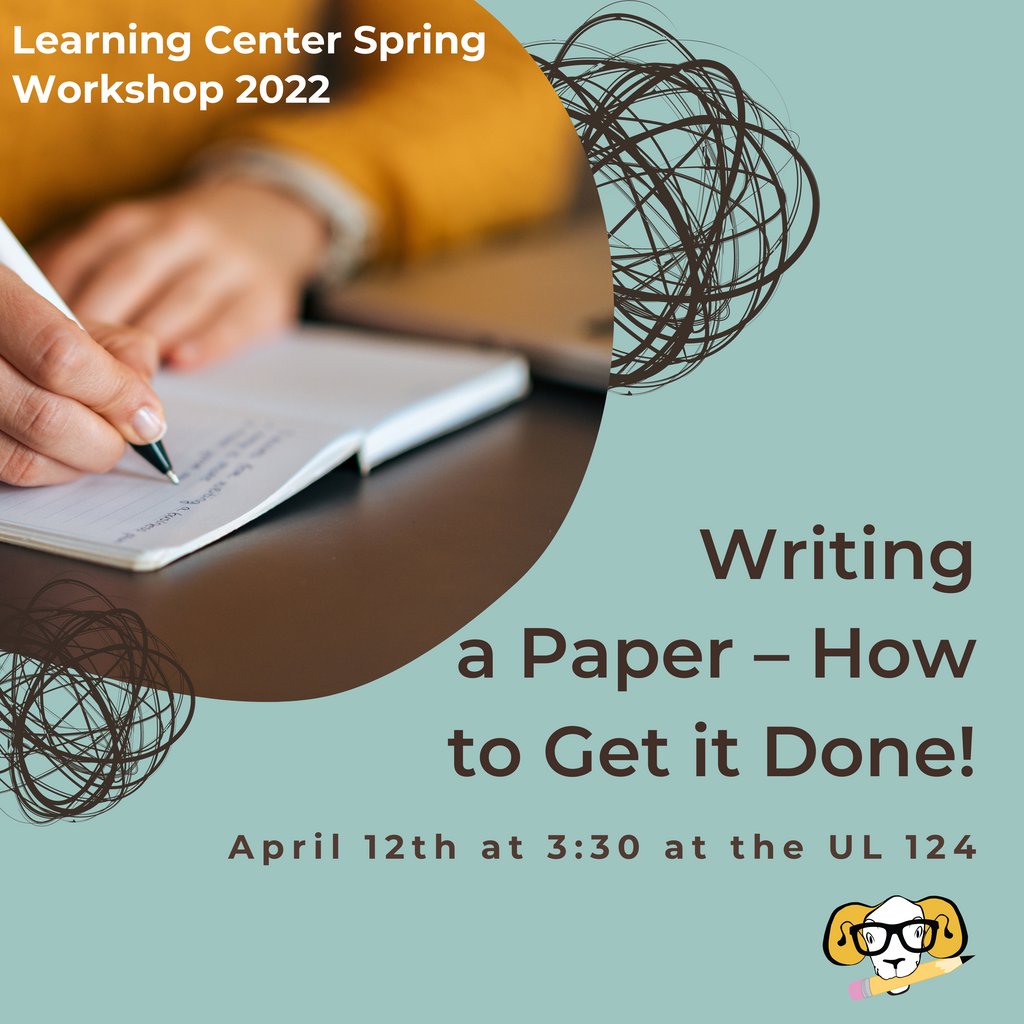 uncwritelearn's tweet image. Join us to learn how to address writer's block, to learn helpful writing strategies, and to develop a plan to get it done! 

Join our workshop: learningcenter.unc.edu/register

#successhappenshere #studysmart #writeherewritenow #uncwritingcenter #unclearningcenter #UNC #papers #editing