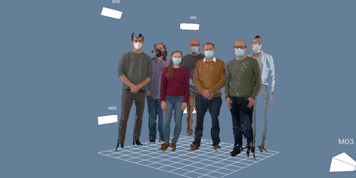 ibv_org's tweet photo. We are happy to share that we have setup a new 4D scanner #Move4D for @UAntwerpen, at the Rehabilitation Hospital RevArte. From IBV team, thanks to Steven Truijen and Wim Saeys.
Now, it is time to enjoy the 4D scanner!
#MOVE4D #3dbodyscanning #3dbodytechnology #3dhumanbodyscan https://t.co/9eY0LbHKSC