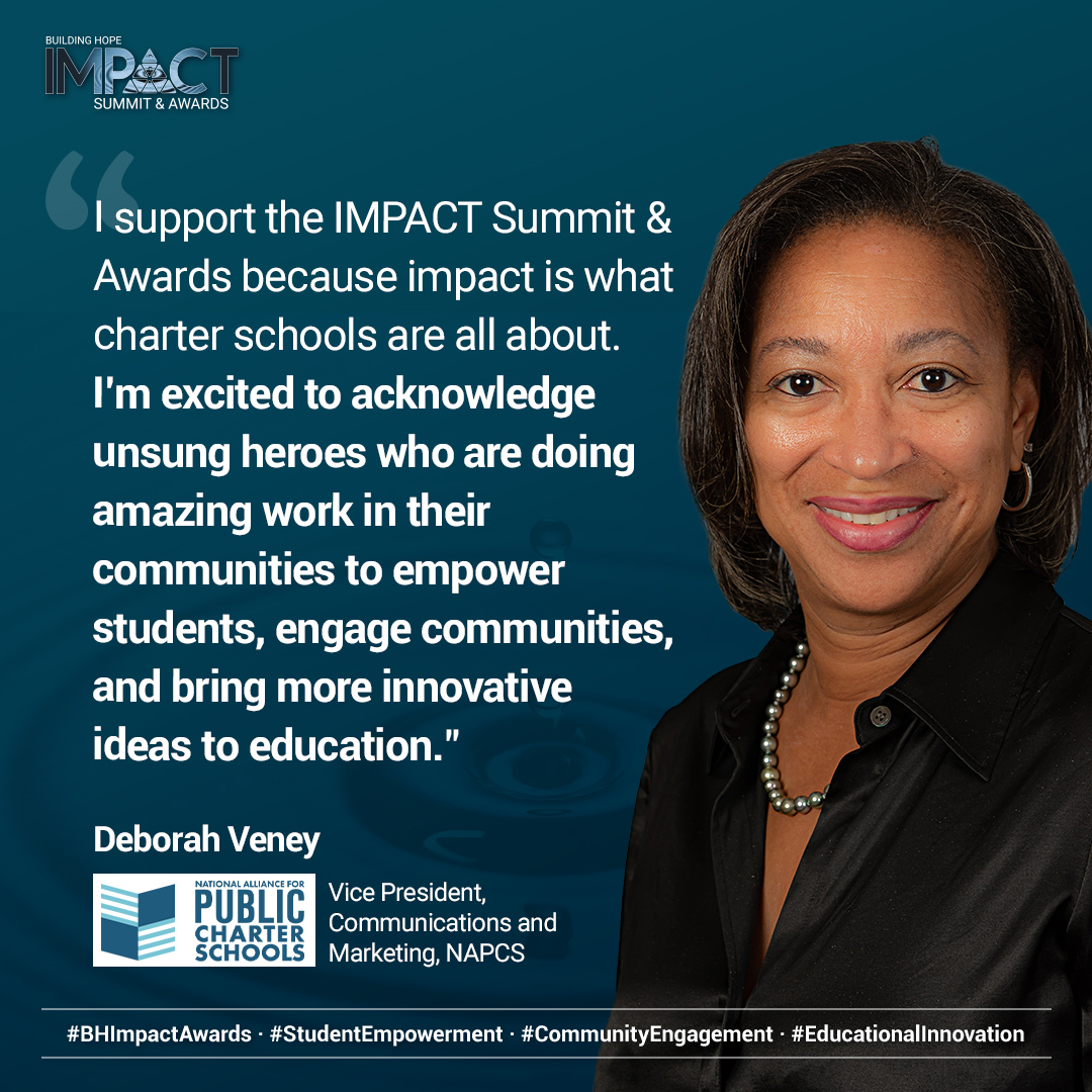 BHopeCharters's tweet photo. Meet @debbieveney. Senior Vice President of Communications and Marketing at the @charteralliance, Debbie sits on the Selection Committee for the 1st Annual Building Hope IMPACT Summit & Awards. Stay tuned to learn more about the committee.
#BHImpactAwards #NAPCS https://t.co/6s040ChCju