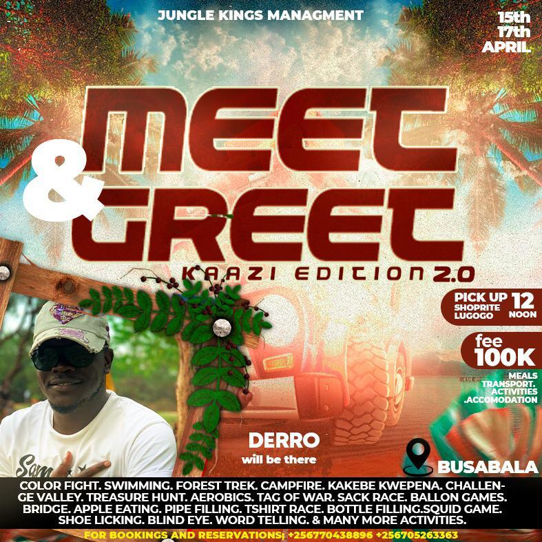 Sameprayer's tweet photo. SamePrayer Vybers on this one 
We meeting and greeting @ Kaazi this easter holiday book your slots and chill with the geng
#MeetAndGreet100k 
#Sameprayer
#Jkmanagement
Pew pew https://t.co/M8qgdgaj9c