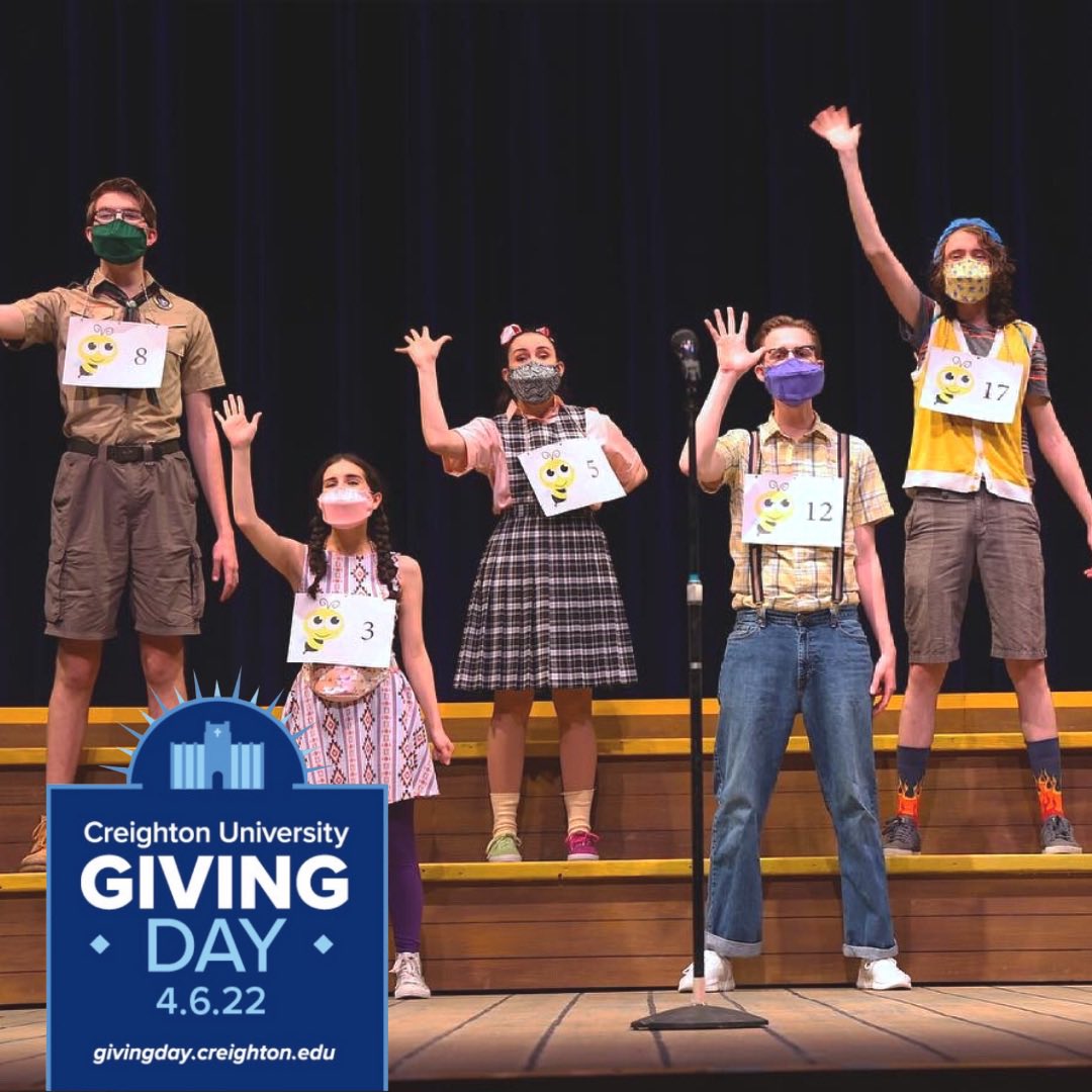 CreightonTHR's tweet photo. Giving Day is today! Please consider donating to help fund a performing arts education. https://t.co/UEtIgZljcB #jaysgive https://t.co/X6KTRiFgsN