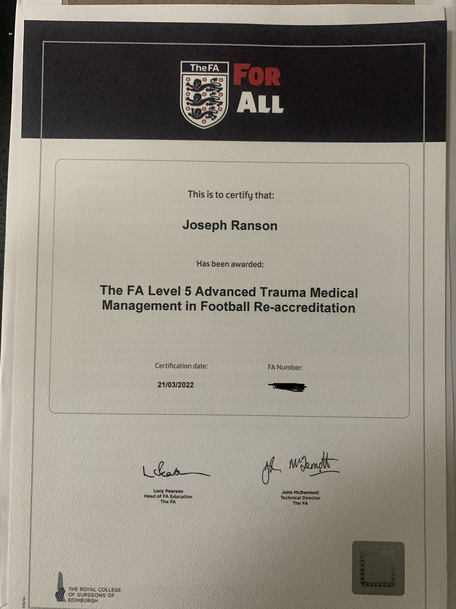 Joe Ranson (@joeranson90) on Twitter photo Always great practise to complete the yearly refresher training for the ATMMiF !  
Lucky enough to be able to host this event at our training ground which enabled us to stress test our EAPS and use our own equipment.
 #cpd  #learning #ATMMif Always great practise to complete the yearly refresher training for the ATMMiF !  
Lucky enough to be able to host this event at our training ground which enabled us to stress test our EAPS and use our own equipment.
 #cpd  #learning #ATMMif