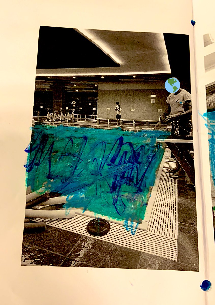SofiaWallace20's tweet photo. Another publication from my class of preschoolers today 🤓 This one on all the blue things we could find at our school. This title beat out some really strong contenders like “Mountains of Blue”, “Blue” and “The Big Blue Elsa Book”.💙 #agency #littleauthors #eychat #preschool https://t.co/iHJtZSNEH7