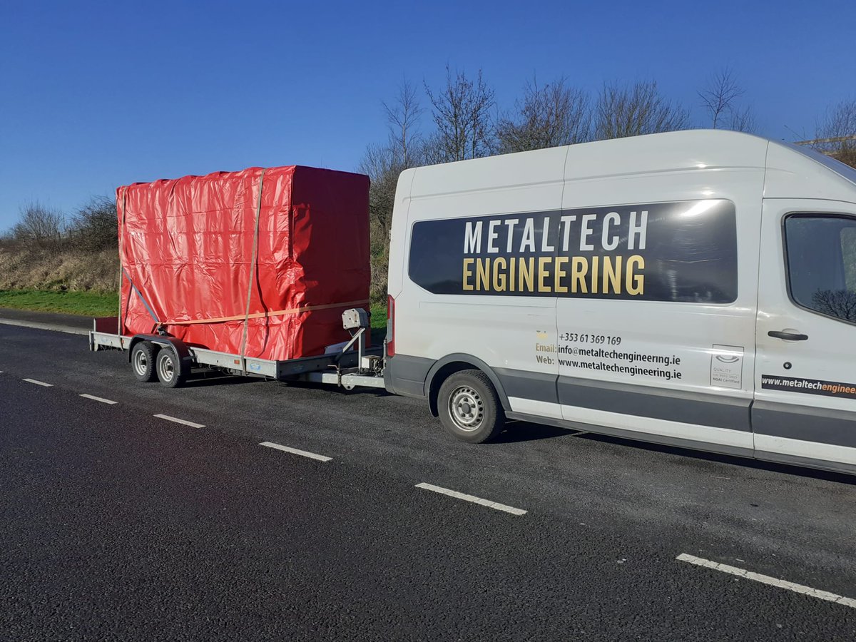 Our install team have been on the road this week delivering and installing one of our new Albatross Mobile Spray Booths for a valued customer in Thurles. This is going to be a must-have piece of equipment for anyone involved in the crash repair industry