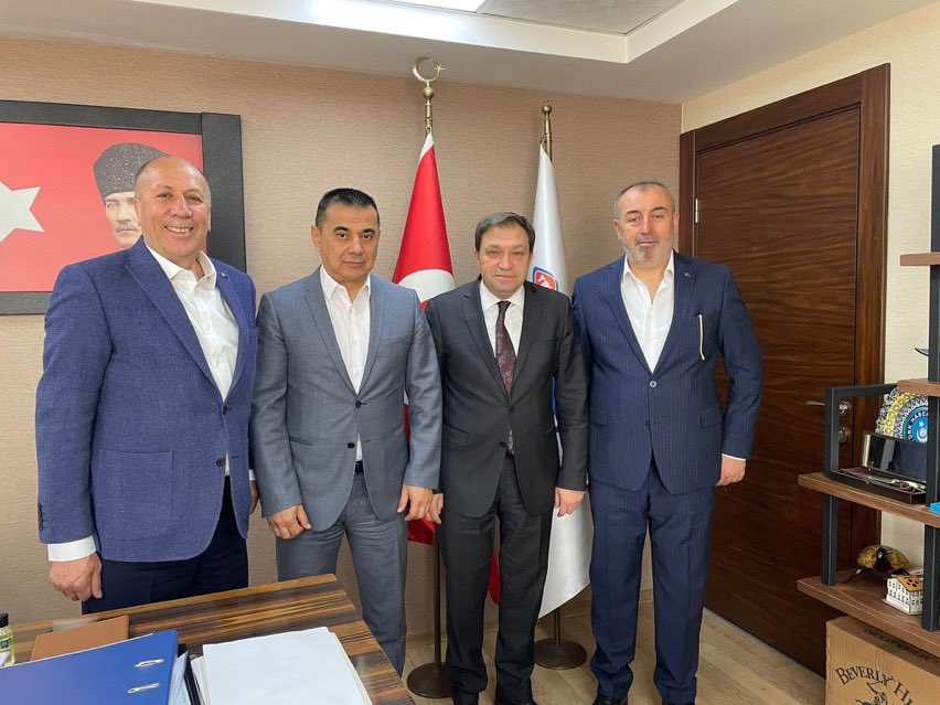 Türk Haber-İş Sendikası Genel Başkanımız Sn  Veli Solak, Genel Başkan Yardımcıları Hüseyin Özçoban ve Tagi İş’e nazik ziyaretleri için teşekkür ediyoruz