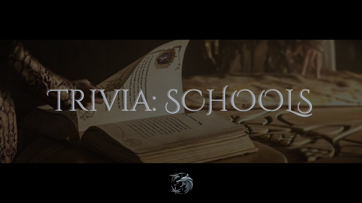 WitcherFest's tweet photo. Interesting trivia about witcher schools ⚔️ https://t.co/as5gA7rhvG