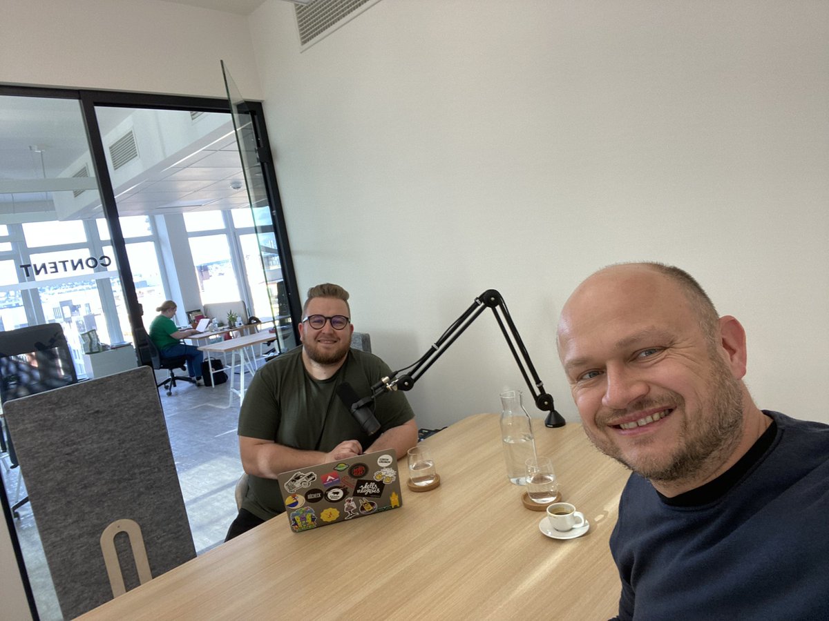 Dnes podcast s @lad_vasek v <a href="/czechcrunch/">CzechCrunch</a> 🤟🏻