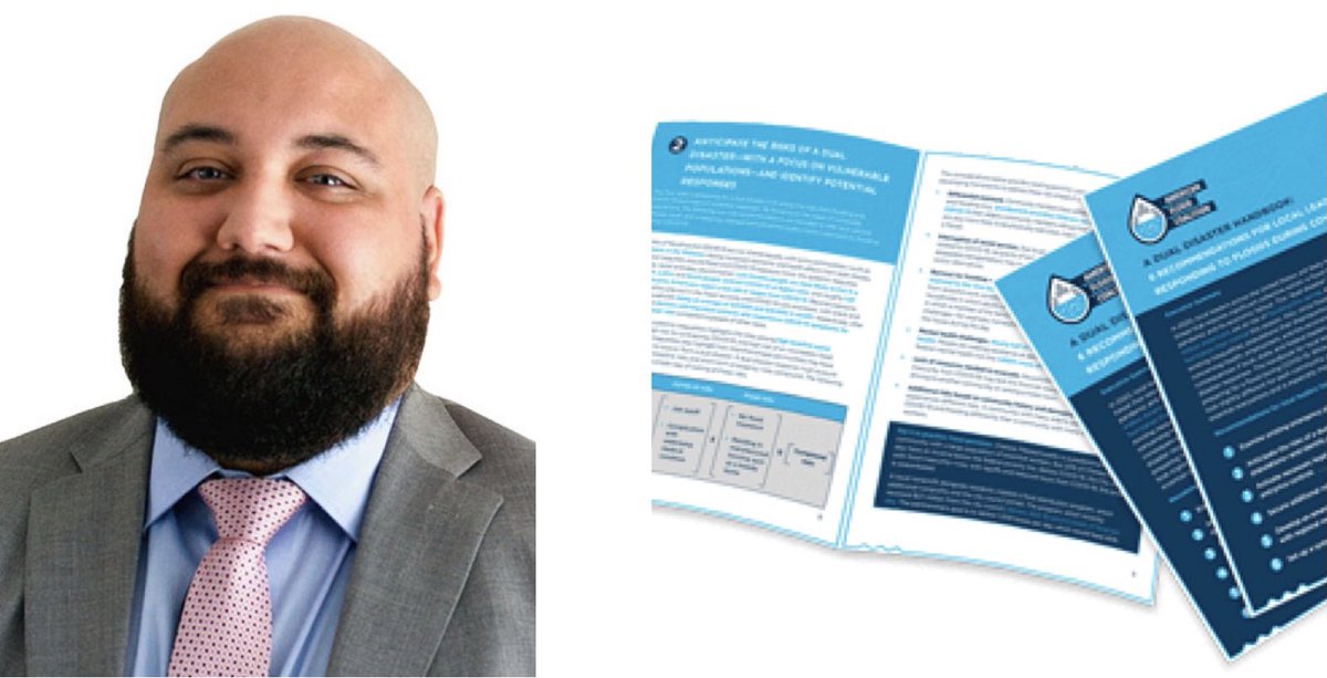 floodcoalition's tweet image. Today, AFC’s @GianandreT will be speaking at the @prepsummit #Prep22 conference. He will present recommendations from our #DualDisaster Handbook and reflect on the past two-plus years of flooding during COVID-19. bit.ly/37lF6rE