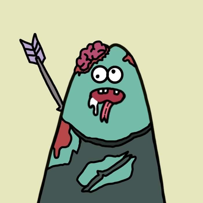 youaremysnake's tweet photo. Don’t be scared guys! 
This is just my costume for the adventure in zombies town 🧟‍♂️

#youaremysnake #NFTCommunity #NFTartworks #NFTs #NFTProject #Etherum #Blockchain https://t.co/FR1G8dCfOV