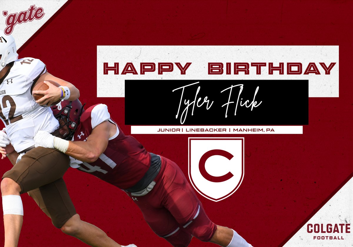 ColgateFB's tweet photo. Happy Birthday 47!
#gogate
#threeforthegate https://t.co/exrEIPWEAk