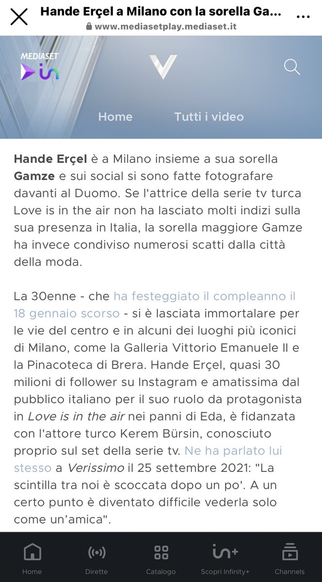 eliseiunicaa's tweet photo. gli articoli di verissimo>>>😍
@HandeErcel 
#HandeErcelMilano #HandeErçel #hanker #LoveIsInTheAir #loveisintheairITA https://t.co/QDA4w3bkpe
