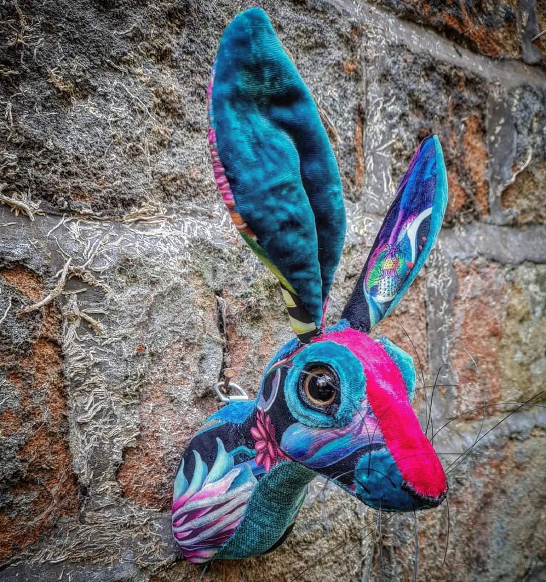Jaynetunners's tweet photo. Latest botanical hare #handmade #hare #maximalist #homedecor https://t.co/XkFJE87qzV https://t.co/T4C3cD72Zh