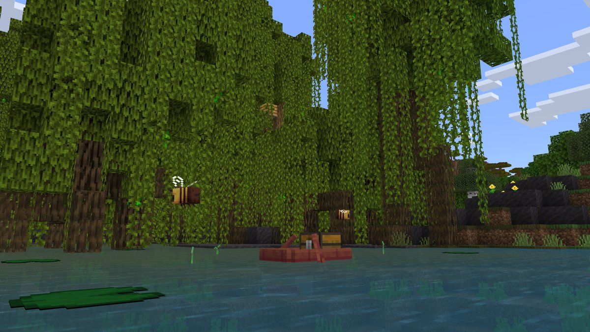Mega_Spud's tweet photo. We're getting closer - the first 1.19 Bedrock Beta is rolling out today and introduces Mangrove Swamp biomes and Mud blocks.

Check out the changelog here: https://t.co/2wt0u3AzHR

Send us your feedback here: https://t.co/GSbNJUC96K

Report any bugs here: https://t.co/0GGaVIAmCR https://t.co/xc6yk5NowJ