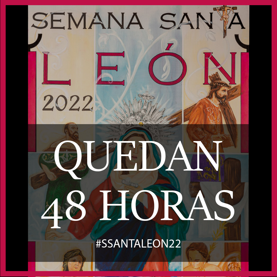 SSantaLeon's tweet photo. ¡¡Ya no queda nada!! Tan solo 48 horas para dar comienzo a la Semana Santa de León 2022 ✝

#leonesp #SSantaLeon22 #SemanaSanta https://t.co/NJl9dSRMlN