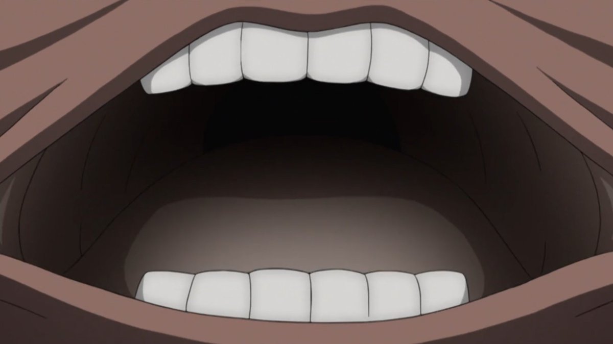 something's up with teeth in Boruto lol