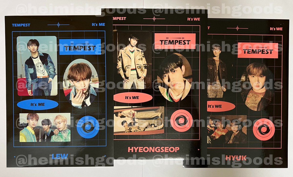 heimishgoods's tweet photo. 템페스트 포카 양도

개인 포카 0.4
홀로그램 포카 0.5
유닛, 폴라로이드 포카 0.2
포스트 카드 0.2
그 외 각 0.1
교환은 태래 받습니다

앨범 추가 0.3

문의는 DM, 옾채 https://t.co/MK0rJUm3UI

#템페스트 #판매 #양도 #포토카드 #포카 #교환 #한빈 #형섭 #혁 #은찬 #루 #LEW #화랑 #태래 #앨범 https://t.co/dkSL8goxyY