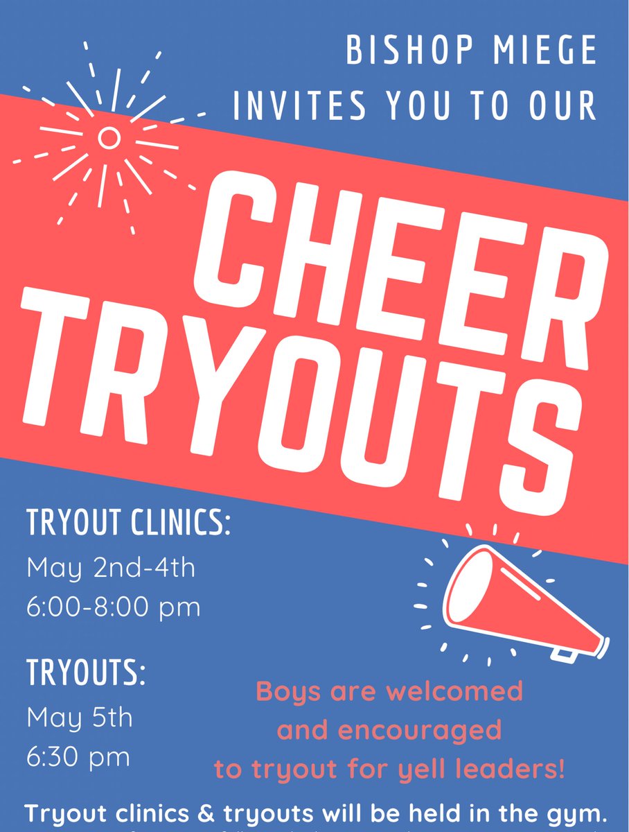 Sign-up link for tryouts in bio! #GoStagsGo