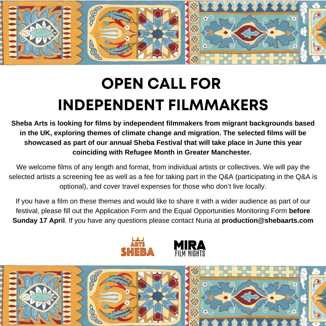 Ya Shabab! Every month we send out our SAFAR newsletter packed with all the current film releases, opportunities and events connected to Arab cinema online and in the UK. Read this month's edition and subscribe via the link. mailchi.mp/40e588d7d858/e…