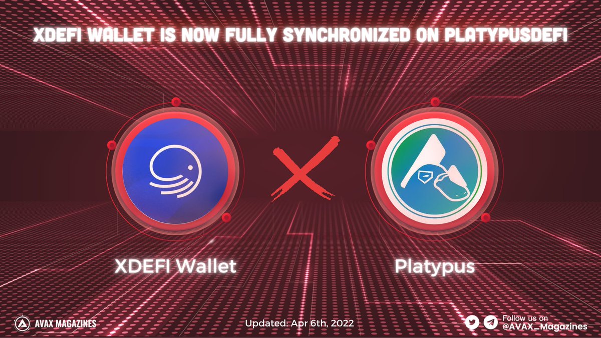 AVAX_Magazines's tweet photo. 🫂@xdefi_wallet wallet is now integrated on @Platypusdefi 

📝Design an open liquidity pool that uses high capital and reduces slippage with other stock swaps👏

💳Organic scaling assets on organic supply can deposit and withdraw the same token💥

#AVAX  $AVAX #PTP #AvaxMagazines https://t.co/EHocOZiz1T