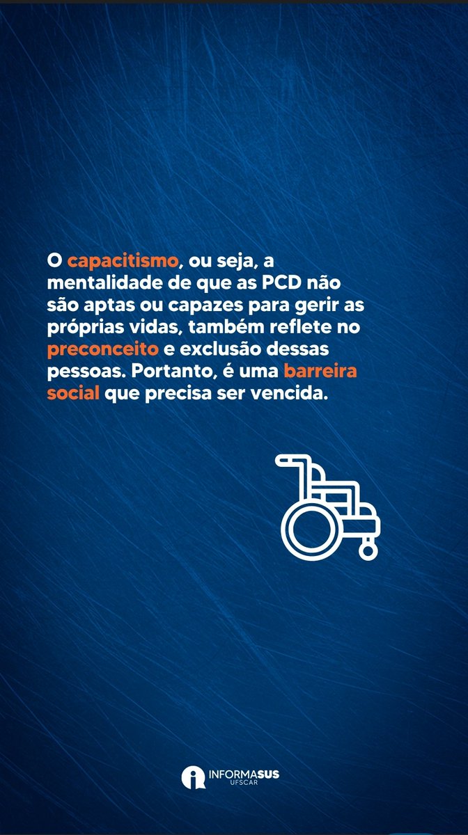 informasus's tweet photo. 🚨VOCÊ SABIA? Apesar dos direitos e as dificuldades das pessoas com deficiência (PCD) serem reconhecidos pela Lei nº 13.146, #PCDs enfrentam diversos obstáculos no cotidiano. Conheça melhor alguns desses obstáculos 👇
SAIBA MAIS em https://t.co/UDl2hQycGv
#informasus #coronavirus https://t.co/0zDUN0pg35