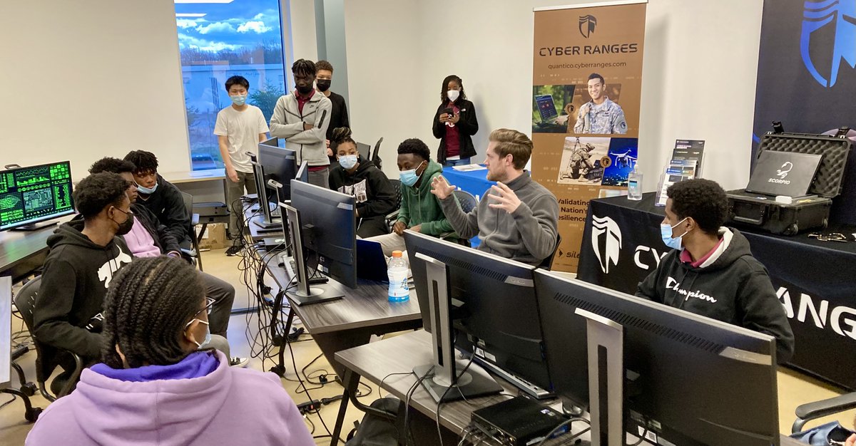 Thank you, @CyberBytesFound and @OnRampsTC for an amazing field trip for 41 @MTHSTrainer IT Students! @DCCollegeCareer