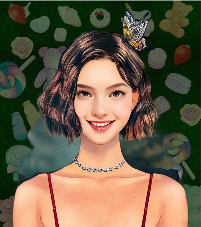 paruparuke's tweet photo. #SuperNormal のNFTを #FACEAPP で若返りさせて、髪型を変更してみたら、アイドルみたいな感じになった。

オリジナルの絵が美しいから、画像加工も上手くはまる。FACEAPPもすごい。
#NFT  #Zipcy8888 https://t.co/y9s5qvaek6