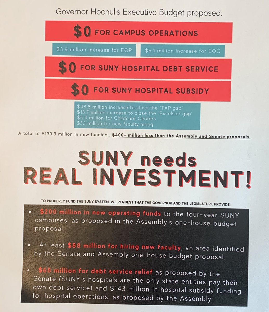 This is the year @NYSenDems @NYSA_Majority @AndreaSCousins @CarlHeastie #Allin4SUNYCUNY #StudentsCantWait