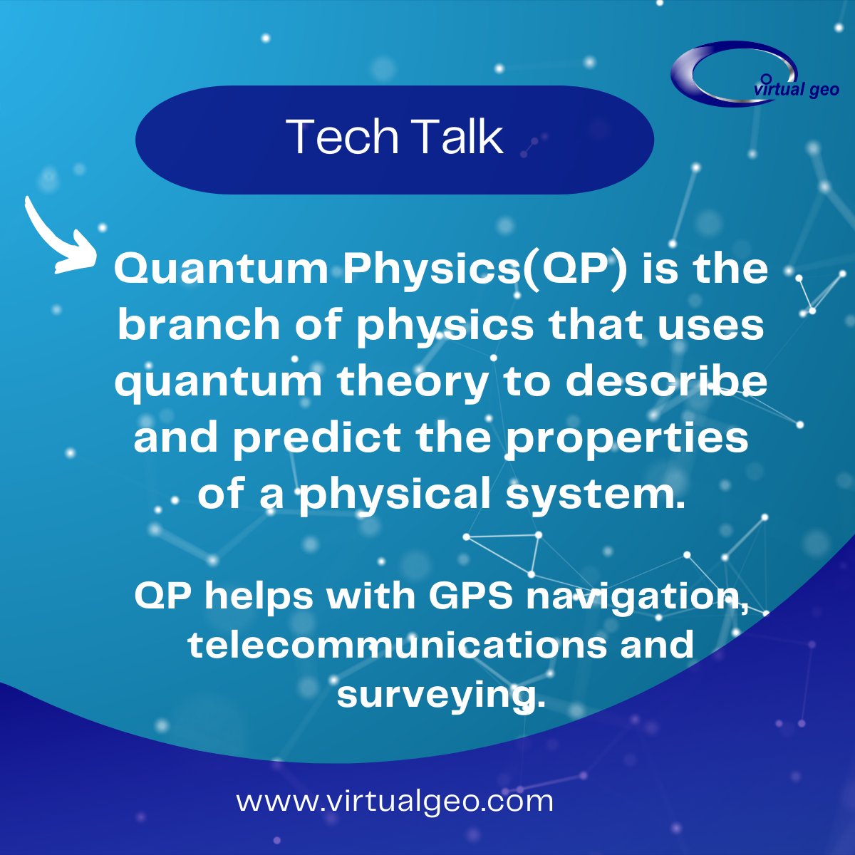 VGEOSatellite's tweet photo. Why is everyone talking about quantum physics? How much do you know about it?
#QuantumPhysics
#QuantumMechanic
#VirtualGeo https://t.co/mR77uWmzzB