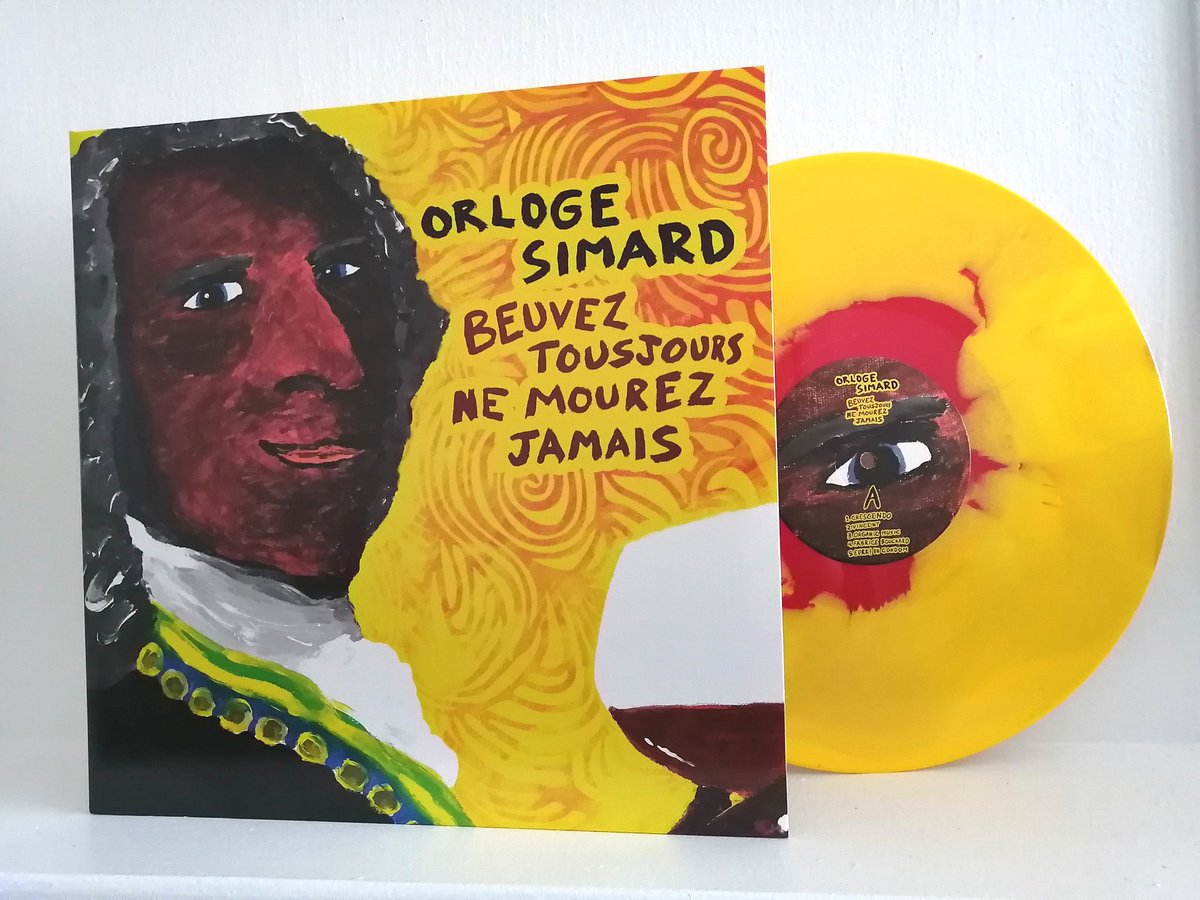 Nouvelle édition vinyle de notre album « Beuvez tousjours ne mourez jamais » en vente demain à midi sur orloge-simard.com