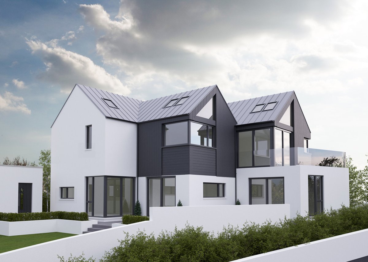 HEREArchitects's tweet photo. Delighted to secure full planning permission for this one off replacement dwelling on the North Coast. Appointed late 2021 and in partnership with CCGBC we were able to secure planning permission in less than 6 months #architects #design #residential #lowenergy #planning https://t.co/qZDzAJNz3R
