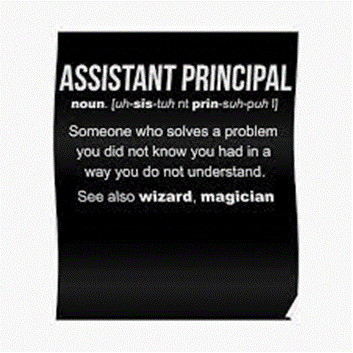 Happy Assistant Principals week!
Credit to CSA D9 Chair - Monica Brady