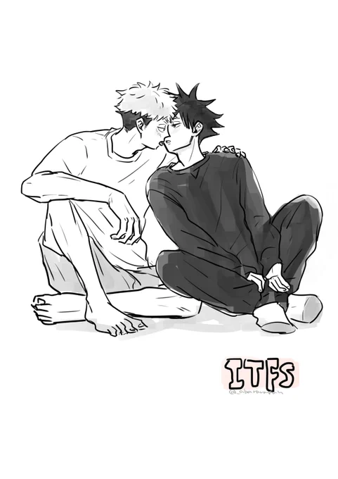 虎伏はやく合流してほしいな〜というお絵かき 