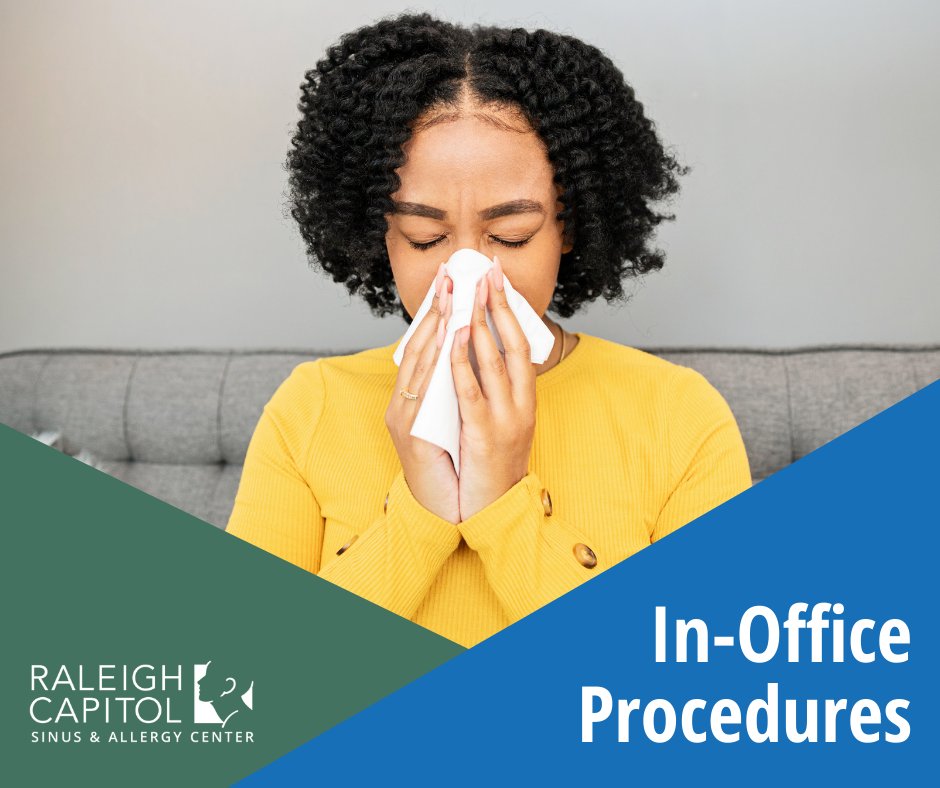 Our Sinus Center offers a variety of procedures that can be done at our office. 

Take a look at what is available: bit.ly/3JLTJm5