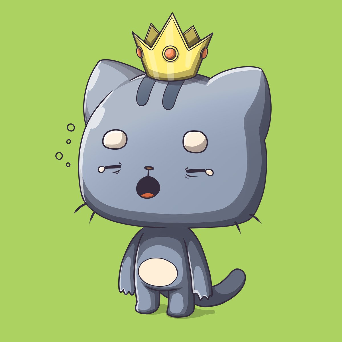 Ruling a kingdom can get tiresome, and the only cure for that is a nap. Well, I would go nap in a bed, but this mighty ruler prefers to sleep standing (maybe he's just a tad bit overworked?) Surely the king @Doge3_cerby has some advice eh?

#NFT #Radix <a href="/radixdlt/">Radix - Radically Different DeFi</a>