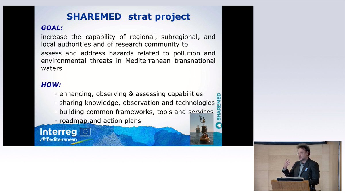 SHAREMED4's tweet photo. Live now!

Our Lead partner Mr. Cosimo Solidoro from OGS is presenting SHAREMED at the PANORAMED Closure event in Madrid.

Watch the live stream of the presentation here: https://t.co/nOGCUxqu9y

#MadeinMED #SHAREMED #PANORAMED #governance https://t.co/bEYtHkeNwm