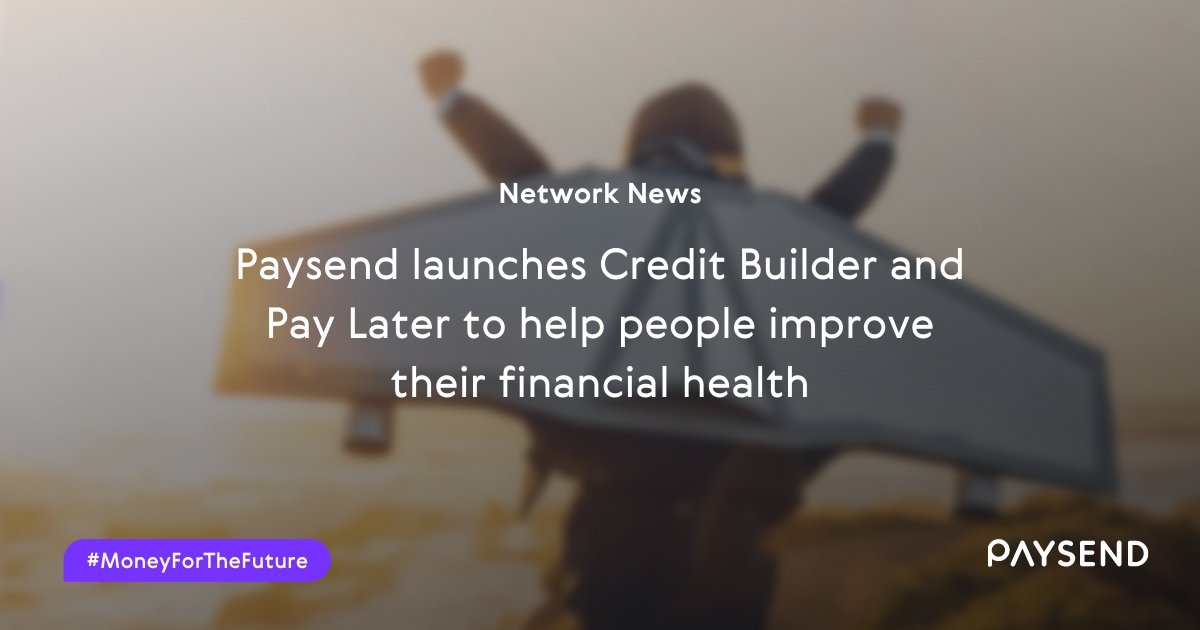 Paysend's tweet photo. We're helping people in the UK to improve their financial health and build their credit score with the launch of Paysend Grow. Read more about today's news here: https://t.co/920jLqKH7j #financialinclusion #financialhealth #fintech #BNPL #moneyforthefuture https://t.co/YQgrFMlBTL