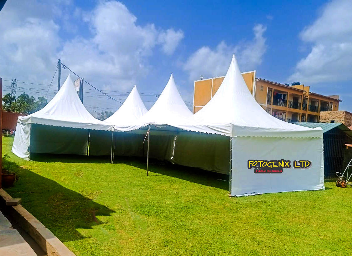 Fotogenix_UG's tweet image. For smaller gatherings at home, church or even product exhibitions,  Large 2 Peak tents like these are now available for hire. Size: 5x10M
Sitting capacity: 100 guests theater style &amp;amp; 50 guests dinner style
----
#bookwithus #Fotogenix #FunctionHireServices #peaktents