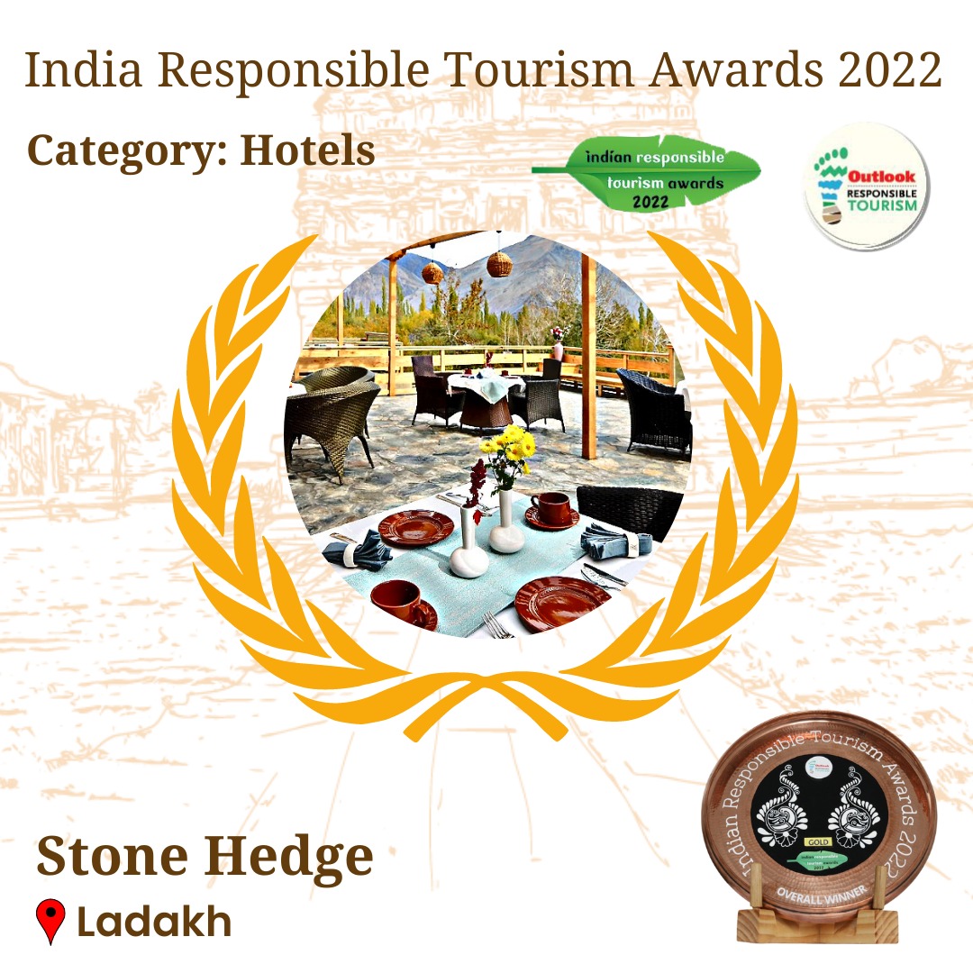 Outlookindia's tweet photo. Gold: Stone Hedge Ladakh

Located in one of the most challenging landscapes in the country, Stone Hedge is a well-designed, family-owned property that celebrates local materials and local culture, showing great fidelity to ideas of ecological and social sustainability

#IRTA2022 https://t.co/N8QJSeFkCu