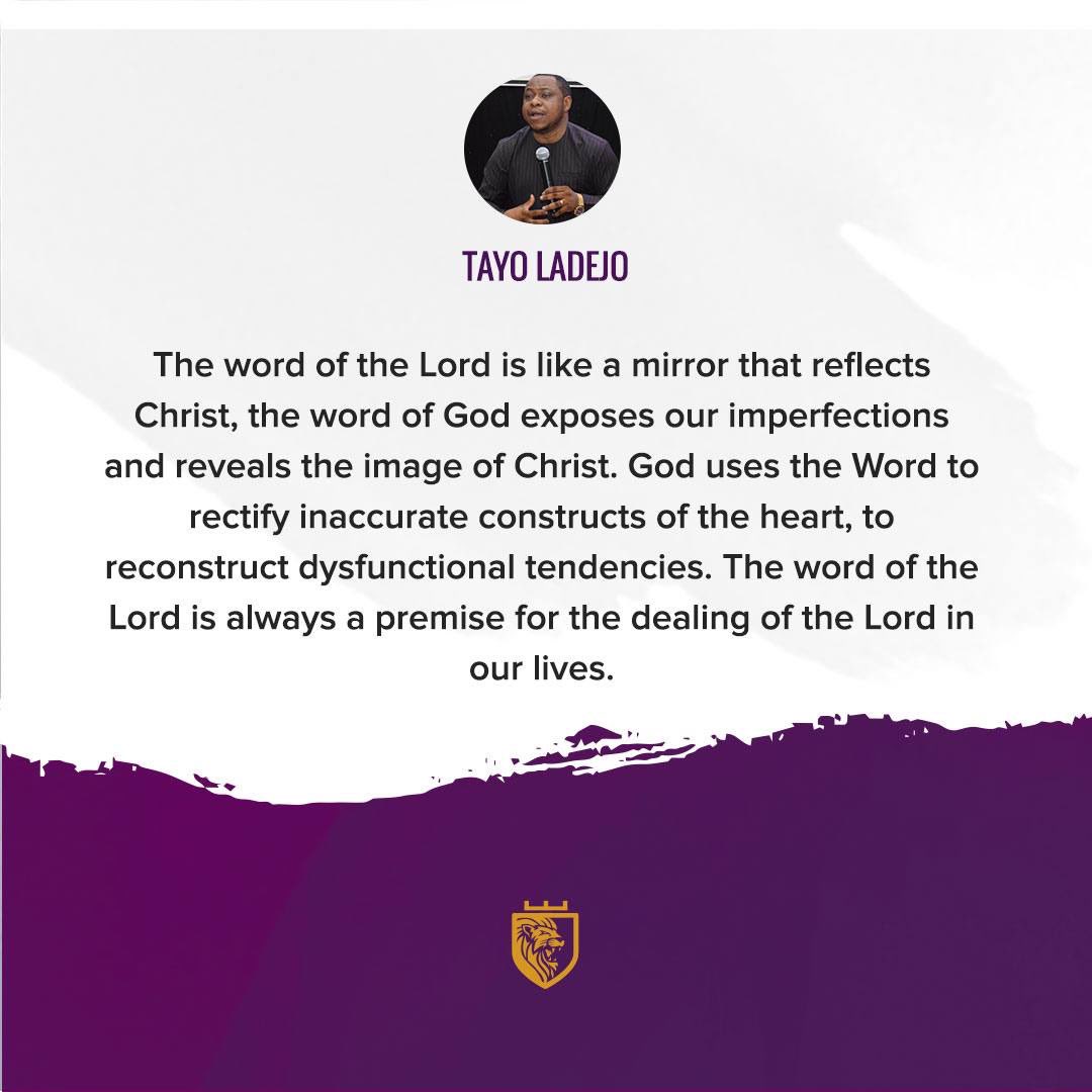 CuttingEdge_NG's tweet photo. The word of the Lord also helps to preserve our atmosphere during crisis so that we are not shaken.
#TeachingExcerpts
#TheGoverningChurch https://t.co/YAoetOlo28