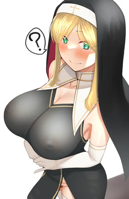 いろいろ脇が甘いシスターさん 