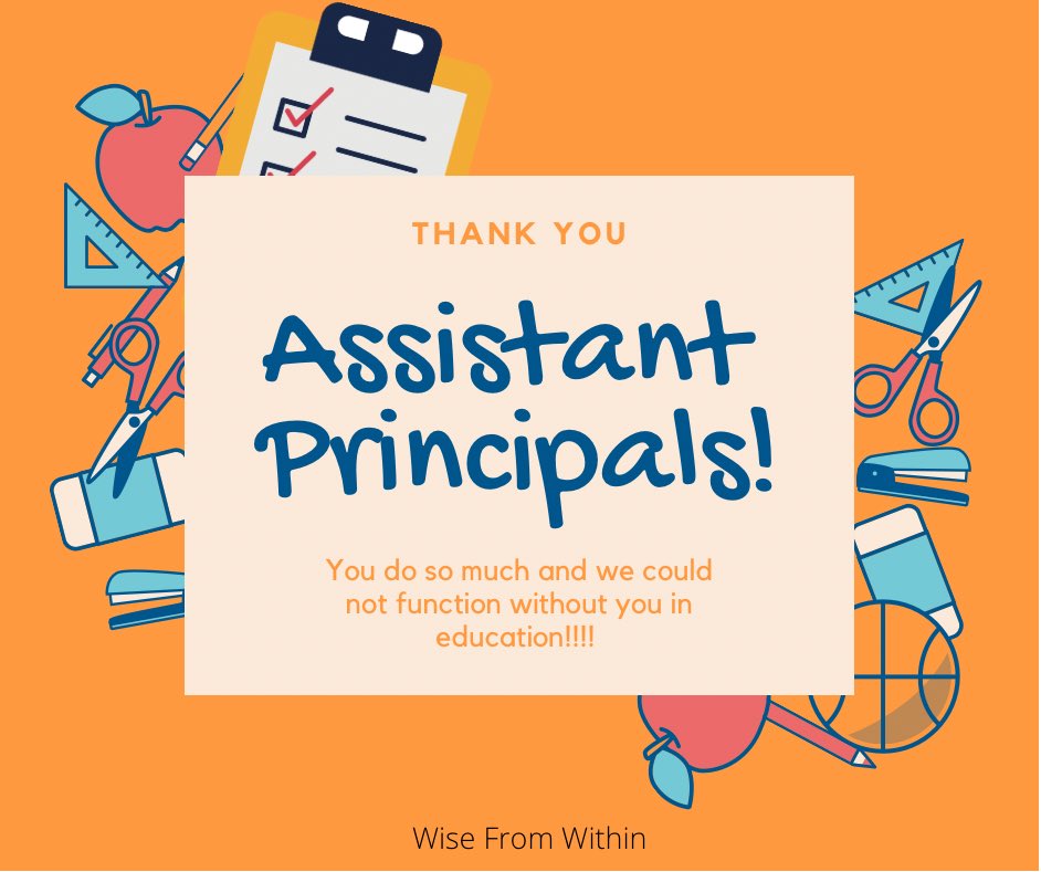 schooltheday's tweet photo. #appreciation #AssistantPrincipalsWeek https://t.co/DVsHgH8XsT