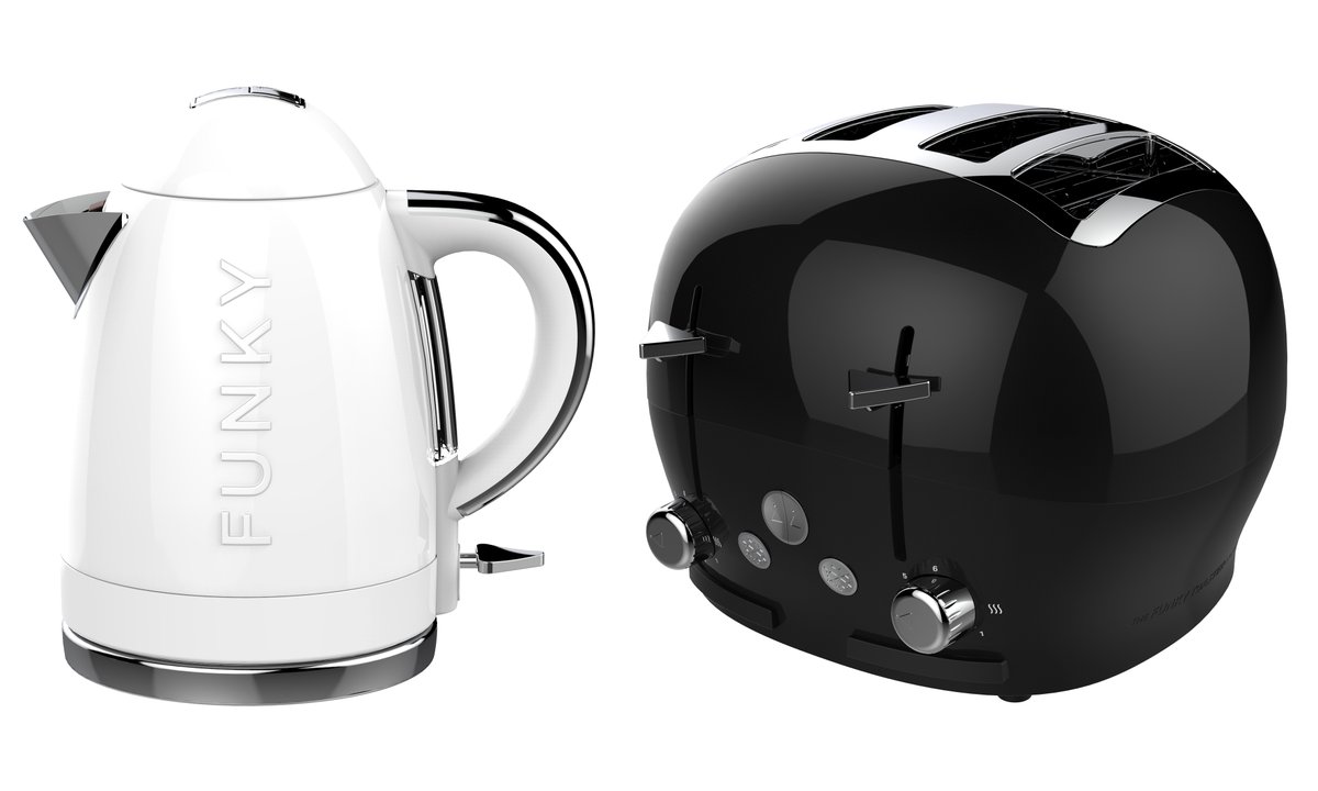 ERTonline's tweet photo. The Funky Appliance Company launches two monochrome sets:

https://t.co/ly1QMHFHkK

@FunkyAppliance https://t.co/pq92hSzYxy