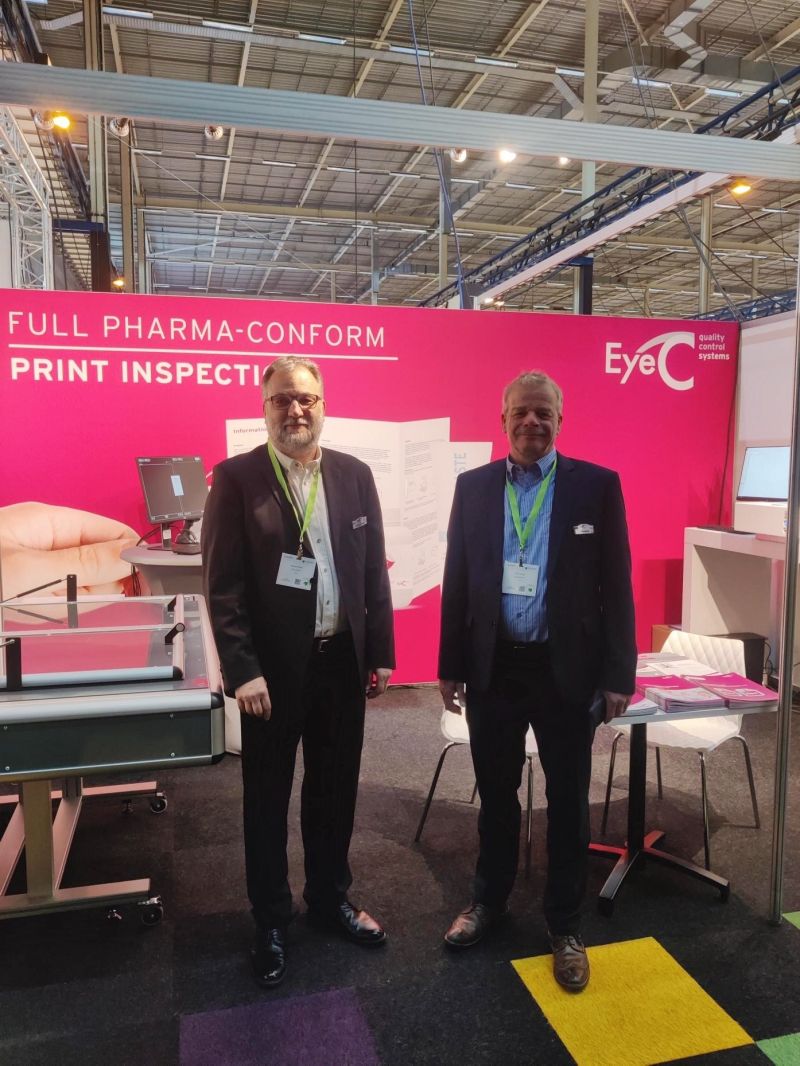 Hello #Gorinchem! Join us at the @EmpackNL. Erik Hoving and Markus Fietkau are more than happy to welcome you to our EyeC stand A132 and show you our latest inspection systems. See u there👋🏼

#eyec #empack #inspectionsystems #qualityforvision #packagingtechnology