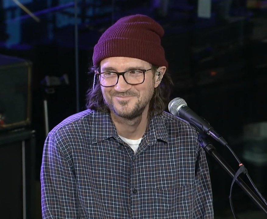 redhot_live's tweet photo. John Frusciante on the reason why he rejoined RHCP again:"I was BORN to be in this band." ❤️ https://t.co/EkdOO2FfqX