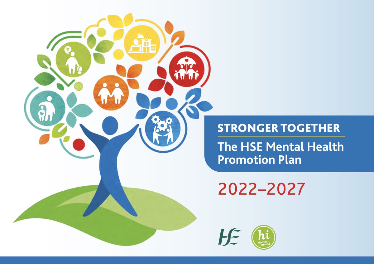 Big day today for Mental Health Promotion in Ireland! We are at the launch of the plan. It’s coming up consistently as an issue among young people in Co.Wicklow so we are excited to get a look at this plan and to bring it to life among young people! #StrongerTogether