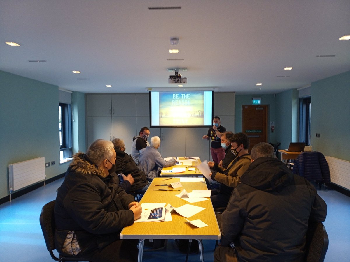 TrianglePandE's tweet image. Causeway TAG members supported by @PatrickCordell delivered Art of Brilliance training to Ballycastle Base. All participants left the training with the challenge to ...Be the reason someone smiles today! #artofbrilliance #positivity  @TNLComFundNI