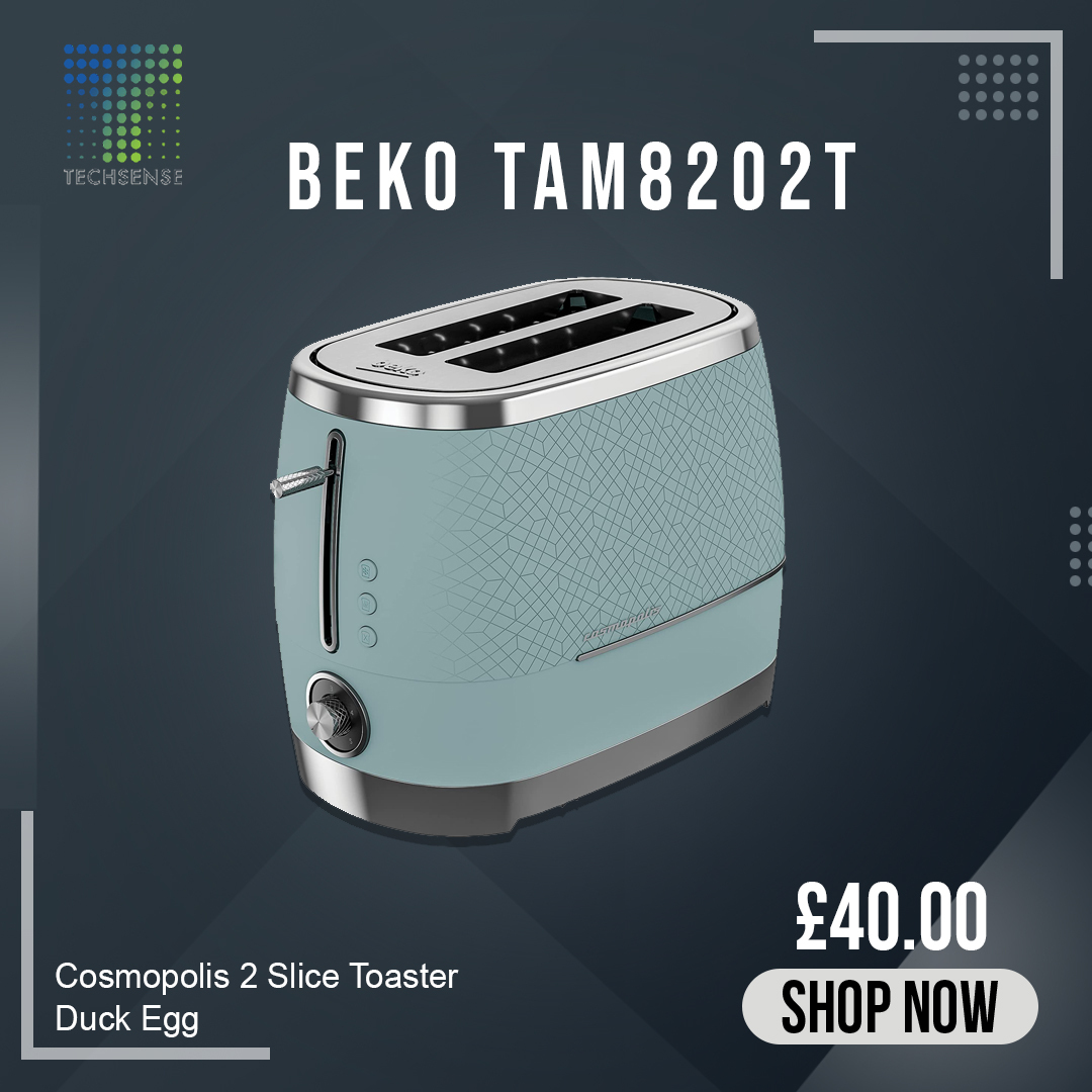 Beko TAM8202T Cosmopolis 2 Slice Toaster Duck Egg for just £40.00
.
Shop now
Click on the link below
techsenseshop.co.uk/.../beko-tam82…
.
Contact us@01614777754
Email us: customercare@techsenseshop.co.uk
 #BekoPH  #shopnow #techsense #dell #lcddisplay #ShopNow #Portab   #laptops   #shopnow