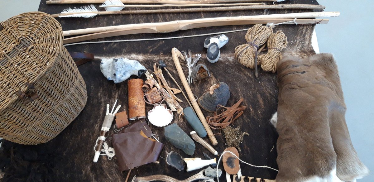 All set for a Stone Age session at the Sill. A perfect session for schools studying the Stone Age. <a href="/NlandNP/">N'land National Park</a> <a href="/TheSillNland/">TheSillNland</a> #stoneage #History #ancientbritain 
ancientbritsin.org