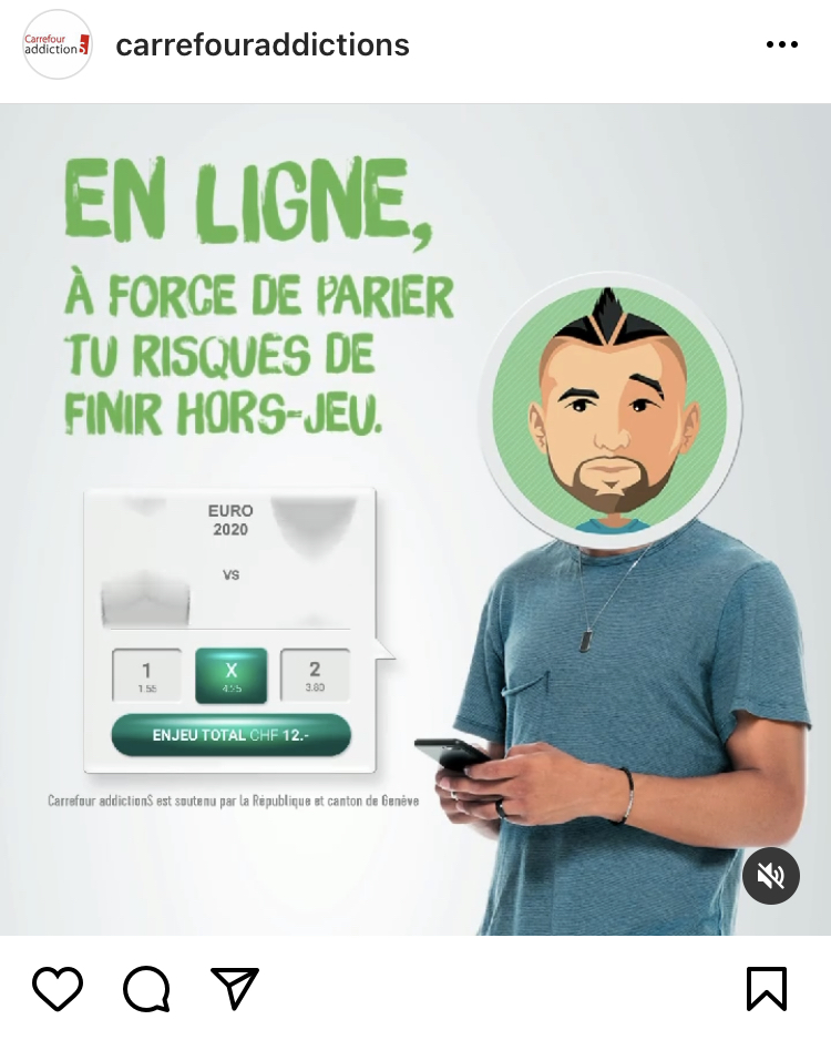 NicoPao_etu's tweet photo. Quel est le prochain domaine de prévention de #CarrfourAddictionS ?
- Les paris sportifs
Ils avaient déjà fait une campagne sur les jeux d'argent en 2021 :
#forumdespraticiens #prevention #addictionS https://t.co/UAX1lV4fX4