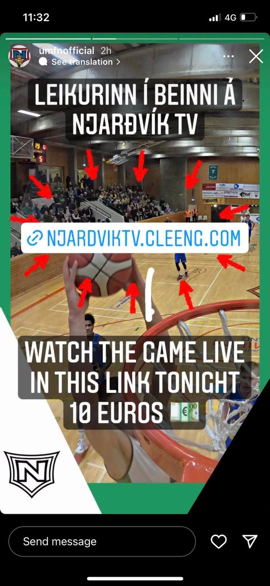 Risarnir í Íslenskum körfubolta mætast. Leikur #1.  ATH EKKI sýndur í besta sætinu á stöð2 en örvæntið ekki.
Þið sem komist ekki í Ljónagryfjuna getið séð hann líka.  #subwaydeildin #körfubolti   njardviktv.cleeng.com @umfnoffical vs <a href="/krkarfa/">KR Karfa</a>  18:15 í kvöld.